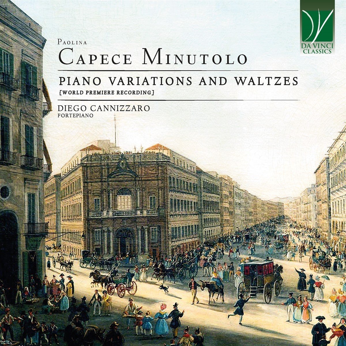 Diego Cannizzaro - Paolina Capece Minutolo: Piano Variations And Waltzes (CD)
