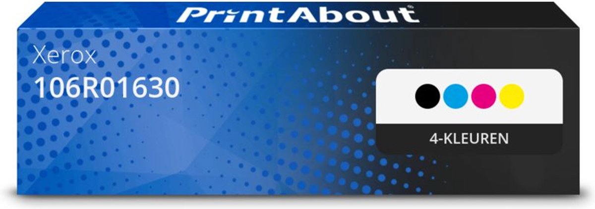 PrintAbout - Alternatief voor de Xerox 106R01630 / 4 Kleuren