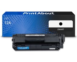 Toner Zwart geschikt voor HP 12A (Q2612A) Huismerk