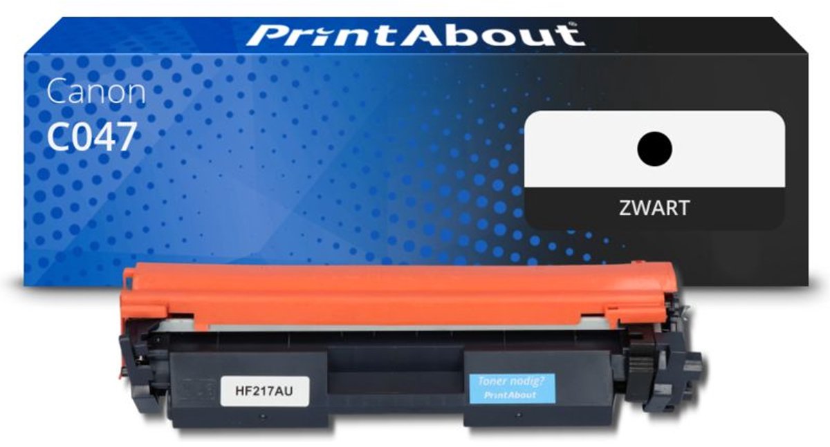 PrintAbout Huismerk Canon C047 Toner Zwart