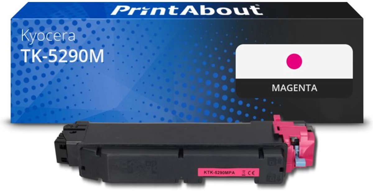 PrintAbout Huismerk Kyocera TK-5290M Toner Magenta