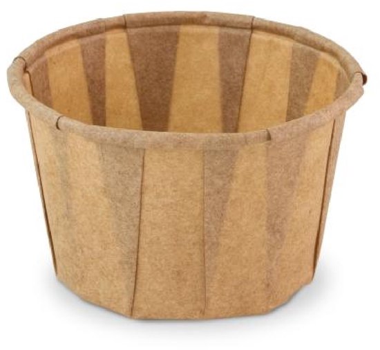 Récipient à sauce papier (FSC®) rond marron ø 5,8 cm / 60 ml | Contenu: 200 pcs