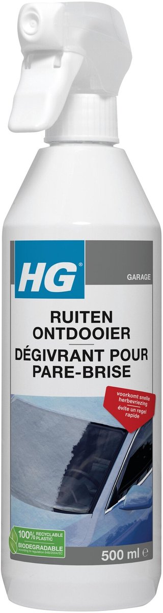HG ruitenontdooier - 500ml - direct resultaat