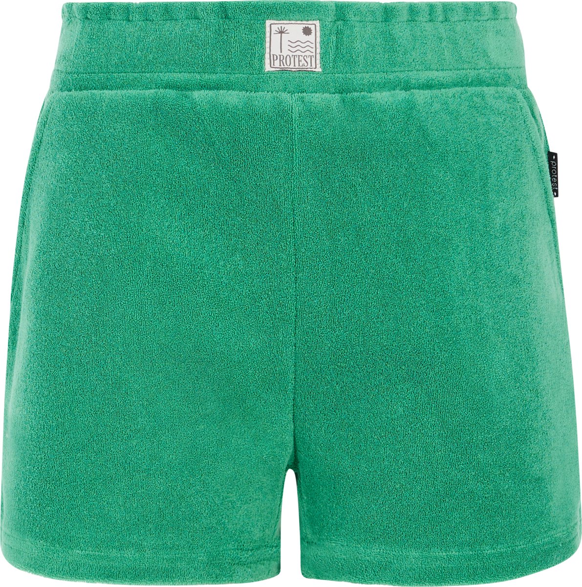 Protest Prtdots Jr – Korte broek Meisjes – Badstof – Extra kort Groen