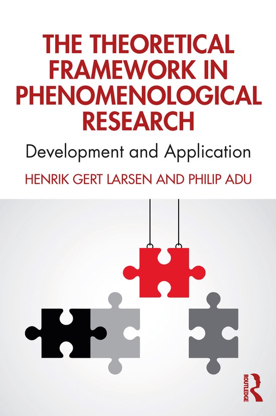 The Theoretical Framework in Phenomenological Research - cover