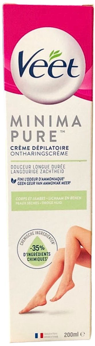 Veet - Minima Ontharingscrème - Droge Huid - 200 ml — cadeau in Cadeau-ideeën - foto 3