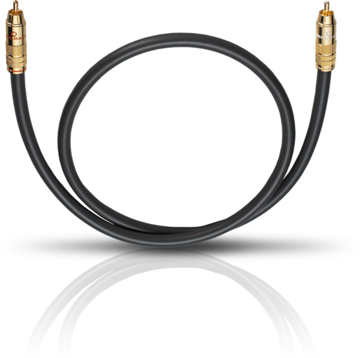 OEHLBACH NF 214 Sub 1000 audio kabel 10 m RCA Zwart, Antraciet
