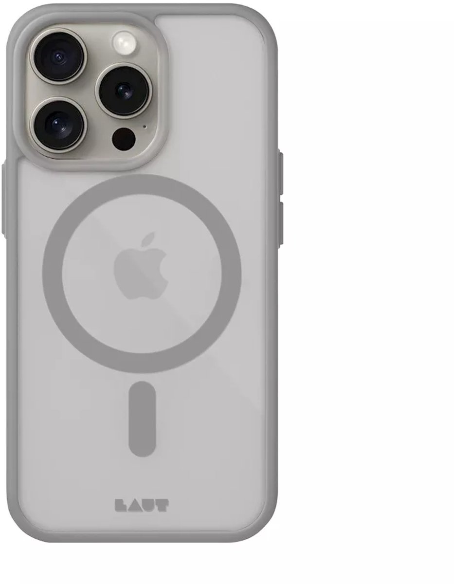 Laut Huex Protect Magsafe hoes iPhone 15 Pro,Grijs