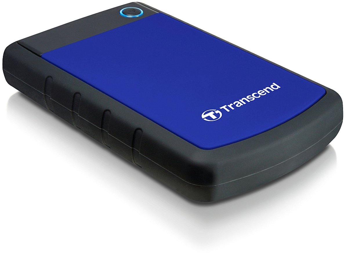 Transcend Storejet StoreJet 25H3 Rugged - Externe harde schijf - 1 TB - Blauw