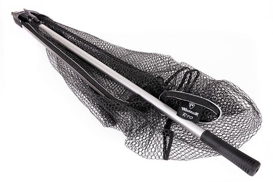 Fox Rage Warrior Net Rubber Mesh 70cm, 2.4m Steel - Schepnet van Fox Rage — afbeelding 2