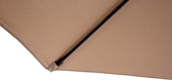 Parasol d'extérieur rectangulaire double face de 4,5 m, grand format, avec manivelle (kaki)