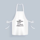 Akyol - beste fysiotherapeut Keukenschort - Beste fysiotherapeut - therapeut - cadeau - 82 bij 71 cm