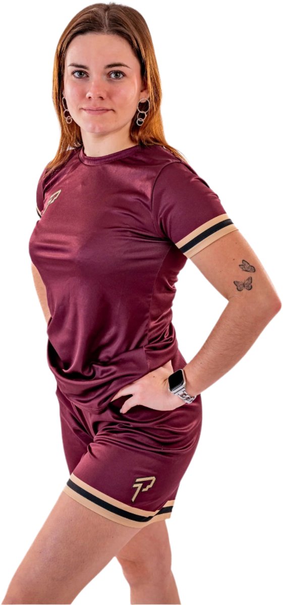Proma Sports - Performance Short - Burgundy (Women) - S - Football - Esports - Handball - Teamsports