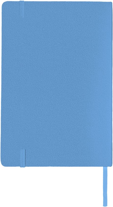 Écriture de luxe bleue réglée au format A5