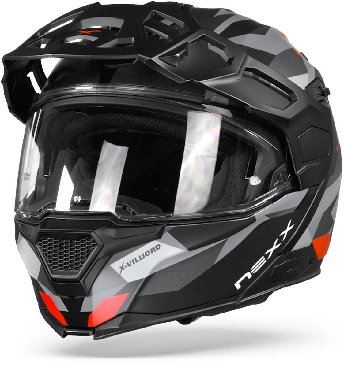 Nexx X.Vilijord Taiga Black Red Matt XS