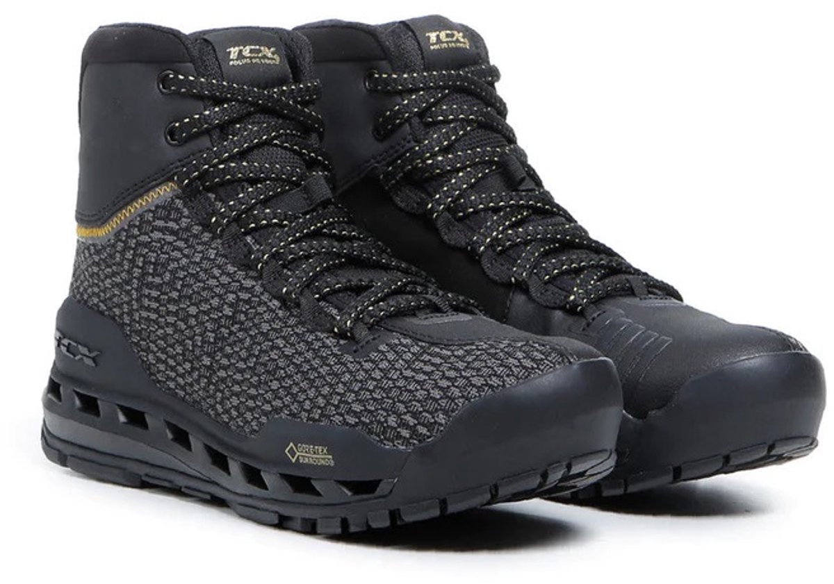 TCX Climatrek Surround Lady Gore-Tex Zwart Goud Motorschoenen - Laars
