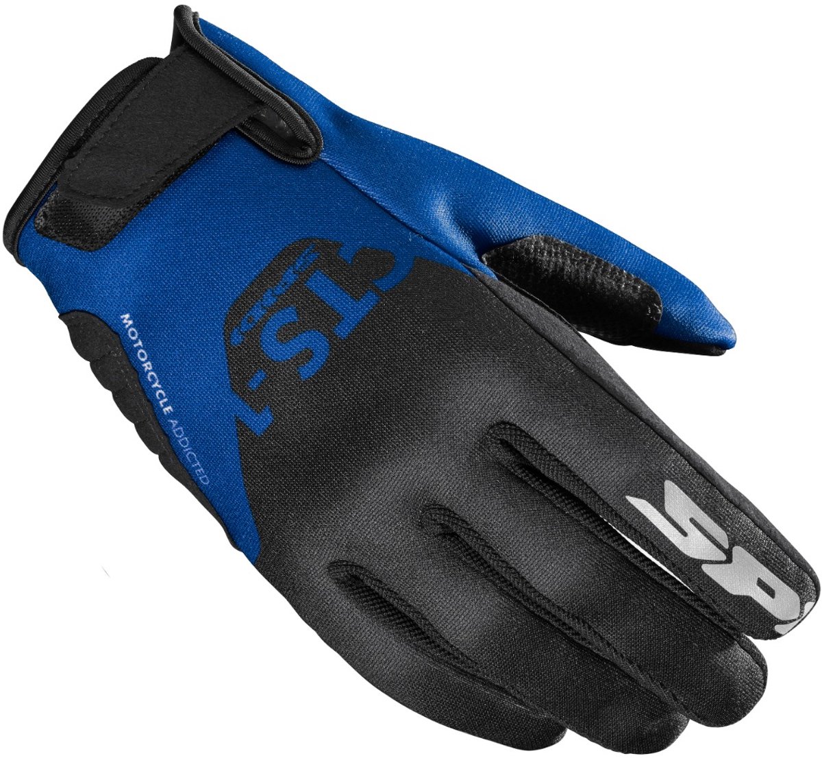 Spidi CTS-1 Black Blue Motorcycle Gloves 2XL - Maat 2XL - Handschoen