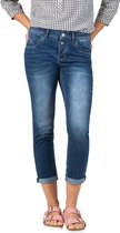 TIMEZONE Dames Jeans Broeken SLIM NALITZ 7/8 slim Fit Blauw W 30 Volwassenen