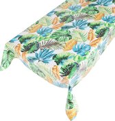 Tafelzeil Giungla -  140 x 250 cm - Multi tafellaken - Tafelkleed plastic - Voor buiten en binnen - Verschillende maten - Geleverd in een koker