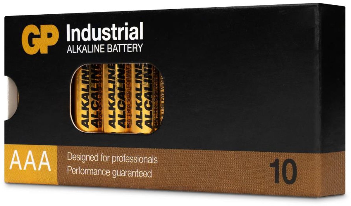 GP Industrial AAA batterij (potlood) 1.5 V 10 stuk(s)