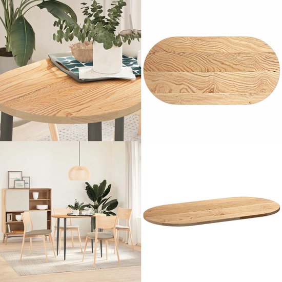 Ovaal tafelblad van Deens design voor stijlvolle interieurs