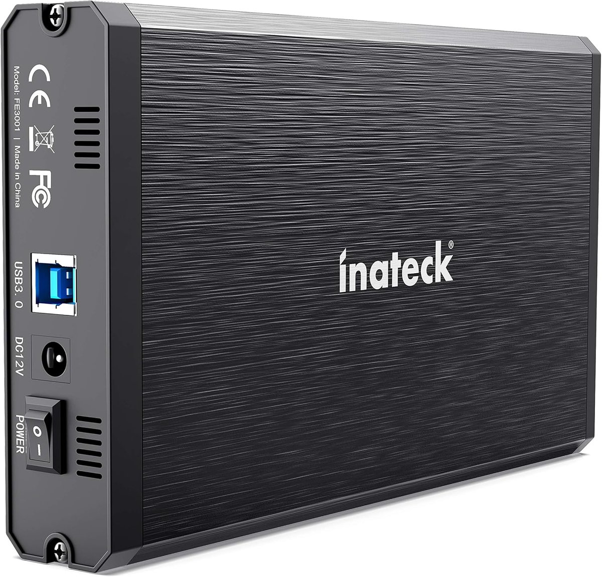 3,5 inch Externe Harde Schijf Behuizing USB 3.0 - Aluminium Voor SSD en HDD