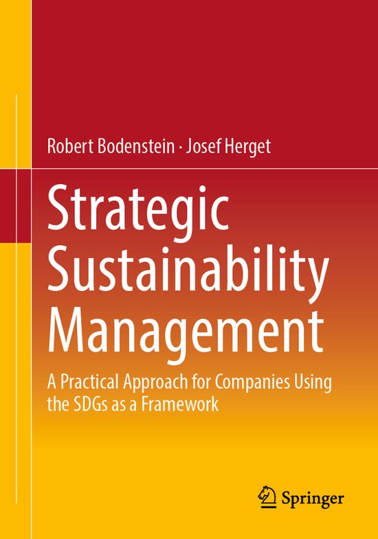 Strategic Sustainability Management - cover