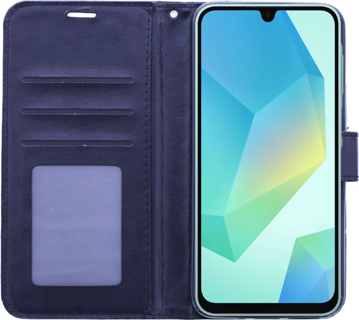 Portemonnee Book Case Hoesje Geschikt voor: Samsung Galaxy A24 - Zwart