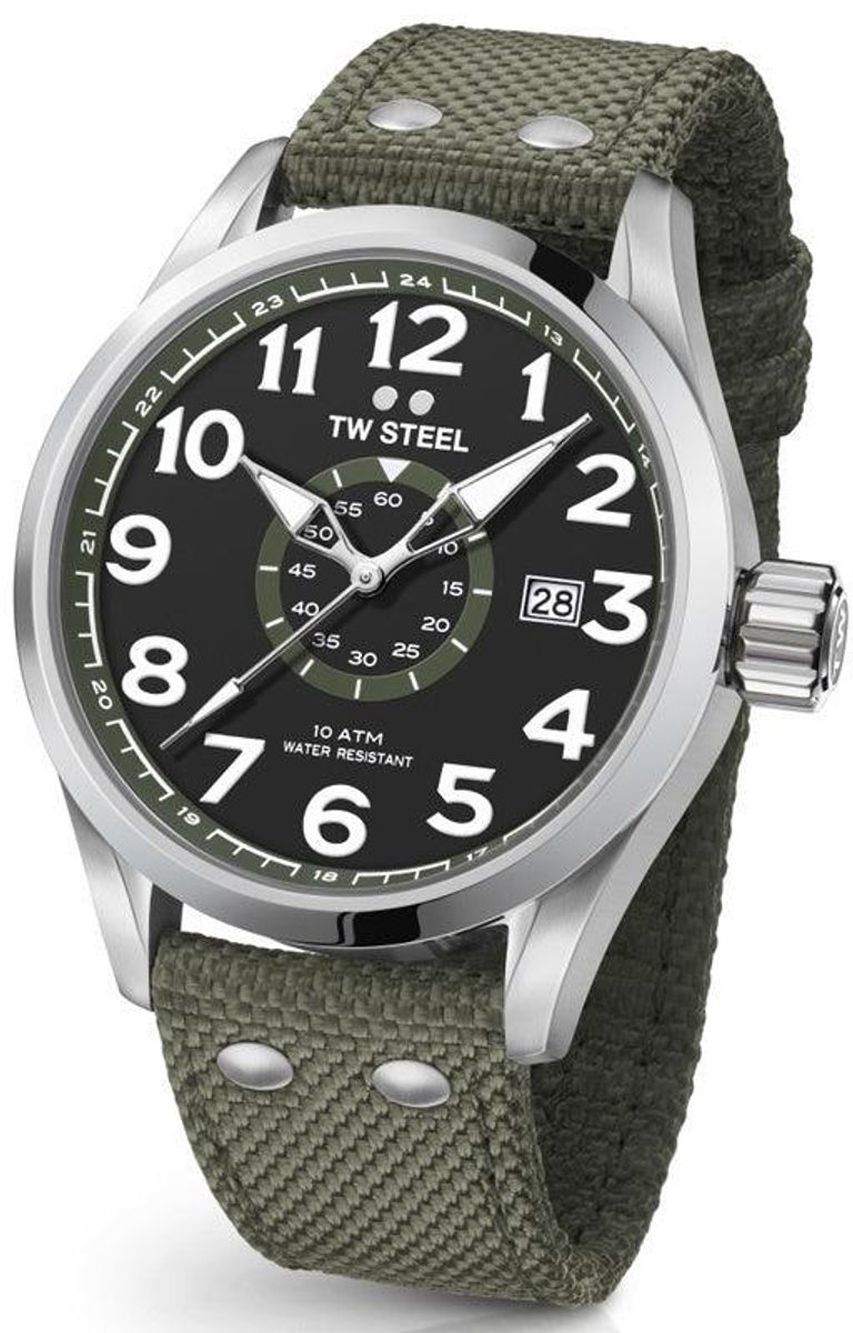 TW Steel Volante VS21 - horloge - heren - zilverkleurig - ⍉45