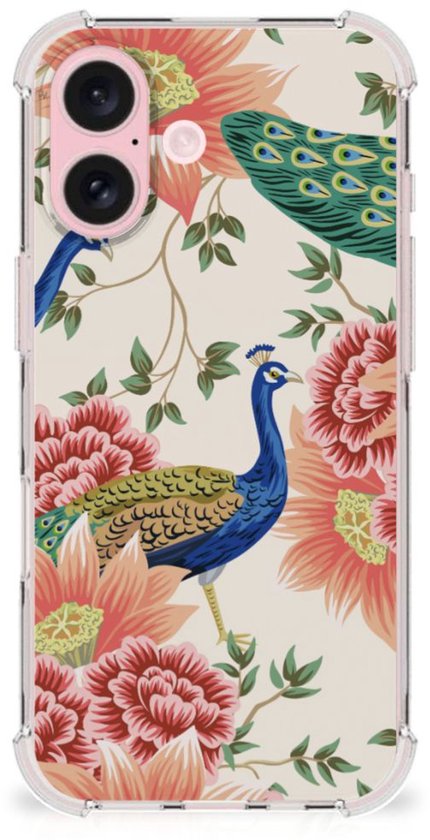 Coque antichoc pour iPhone 16 Pink