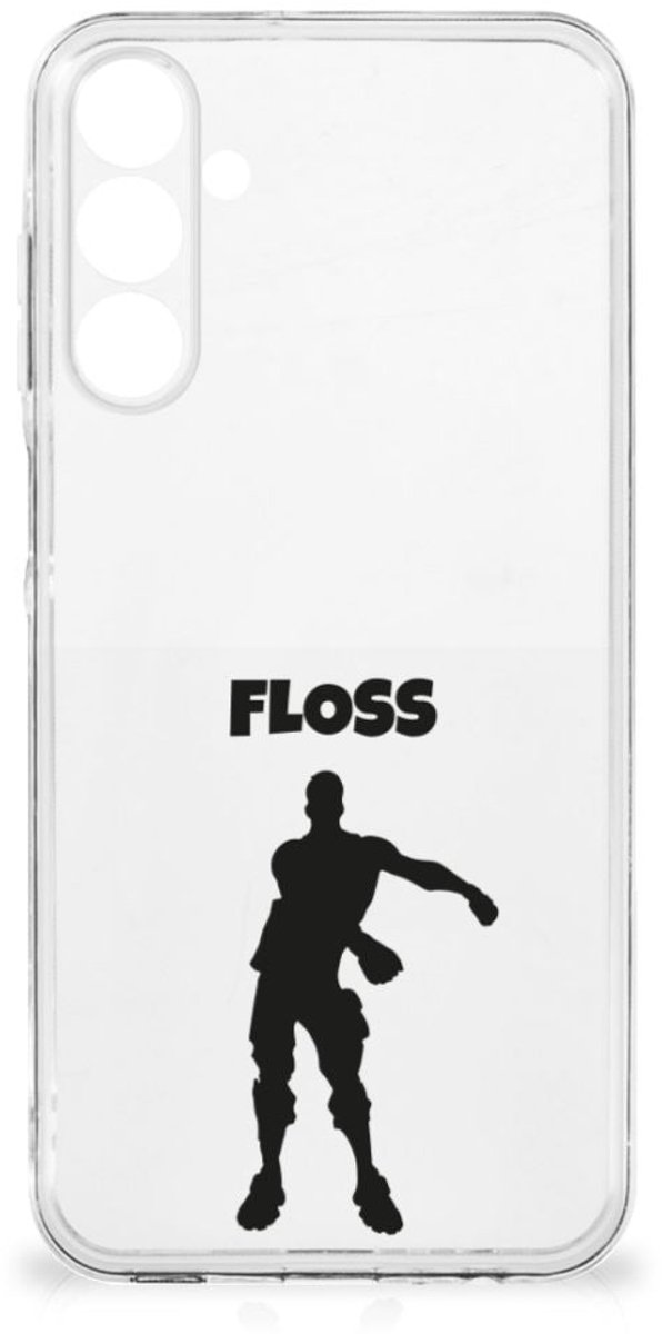 Samsung Galaxy A16 Telefoonhoesje met Naam Floss