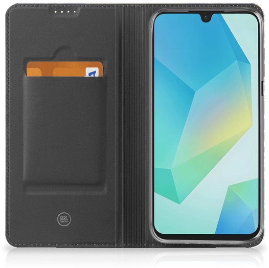 Coque de téléphone adaptée au Samsung Galaxy A16 5G/4G Photo Case Fleurs Beiges