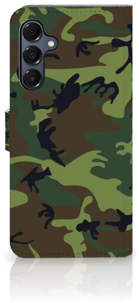 Samsung Galaxy A16 4G/5G Telefoon Hoesje Army Dark