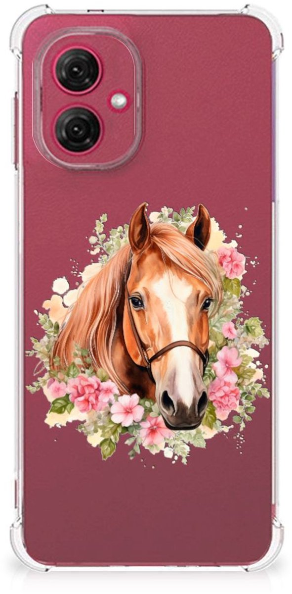 Case Anti-shock voor Motorola Moto G55 Paard