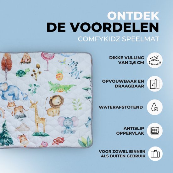 Kruipmat baby puzzel - Kopen ️ Zacht & Warm