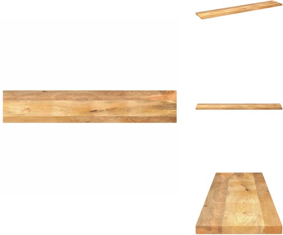 vidaXL Tafelblad rechthoekig 110x60x2,5 cm massief grenenhout