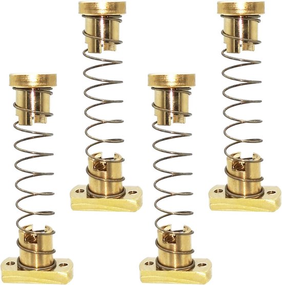 4 Stuks - Veerbelaste Handgreep - Zware Dooshandgreep - Metalen Hefhandgreep -... | Bol