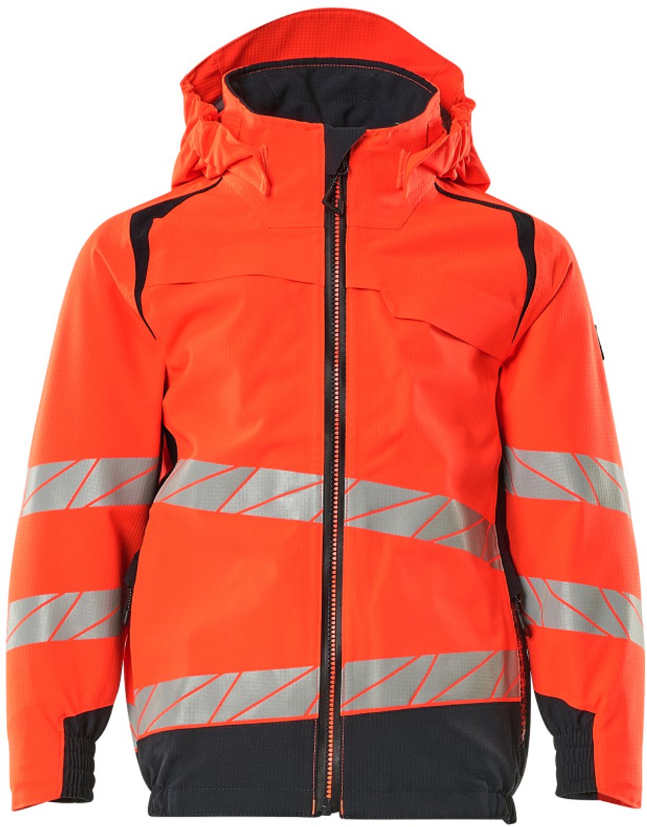 Mascot Accelerate Safe Shelljas voor kinderen 19901-449 hi-vis /donkermarine Rood