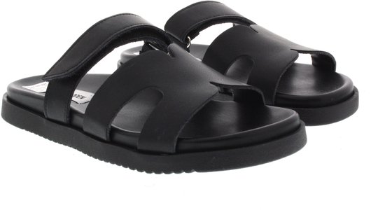 STEVE MADDEN Missile-E Cuir Noir