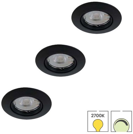 JOYINLED 10 stuks 3 W mini led plafondverlichting, inbouwverlichting