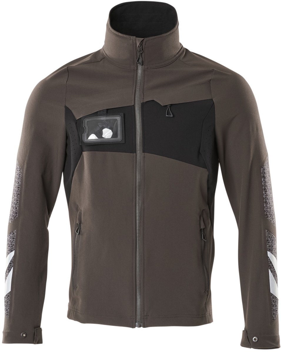 Mascot Accelerate Jas 18101-511 donkerantraciet Zwart
