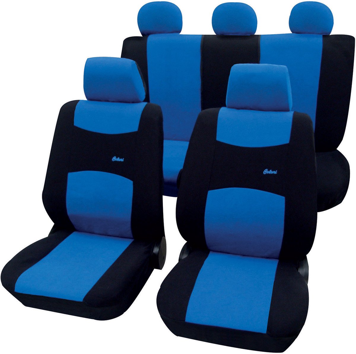 Autostoelhoezen - Colori - Blauw