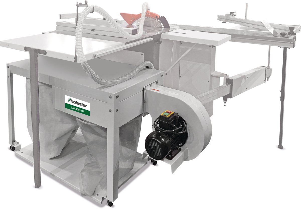 Stofafzuiging hout laag model 2200 m³/h 1,65kW 230V Holzstar SAA2201UT 230V