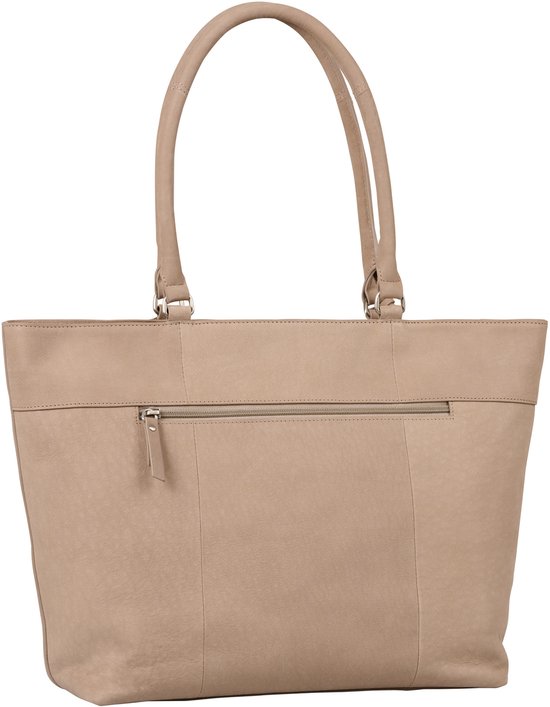 Burkely Special Sara Wide Tote 15,6" - Sac pour ordinateur portable - Adultes - Grijs