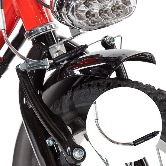 Mountainbike Stijve Vorken 26/27,5/29inch 1-1/8 Ultralichte Voorvork Fiets Draadloos Rechte Buis MTB Vork QR 9X100mm Schijfrem Aluminiumlegering( White,27.5