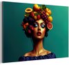 Vrouw - Tropisch fruit