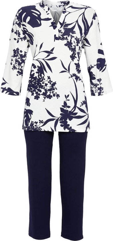 Ringella – Floral Design – Pyjama – 5271201 – Night Blue – Maat 48