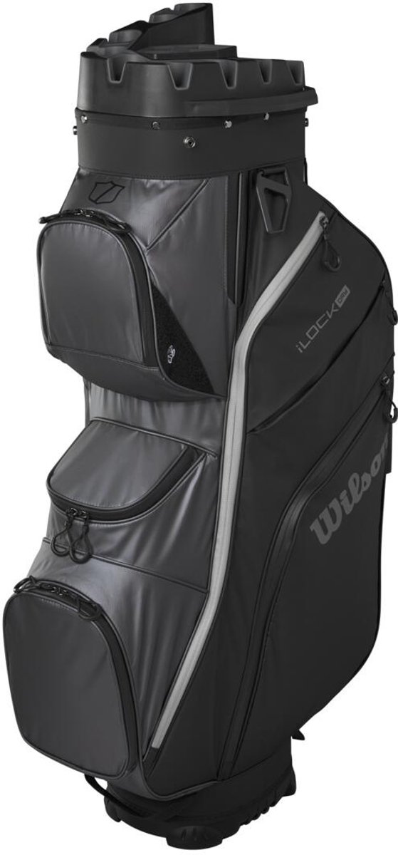 Wilson Staff I-Lock Golftas - Cartbag - Zwart Grijs van Merkloos — afbeelding 3