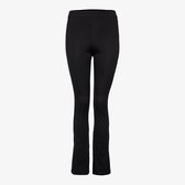 TwoDay dames flared rib broek - Zwart - Maat 3XL