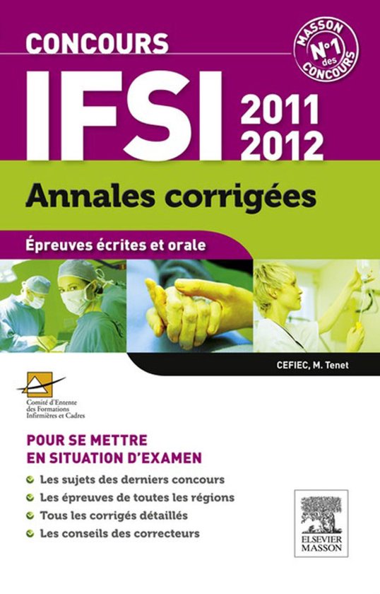Annales corrigées Concours IFSI 2011-2012 - cover